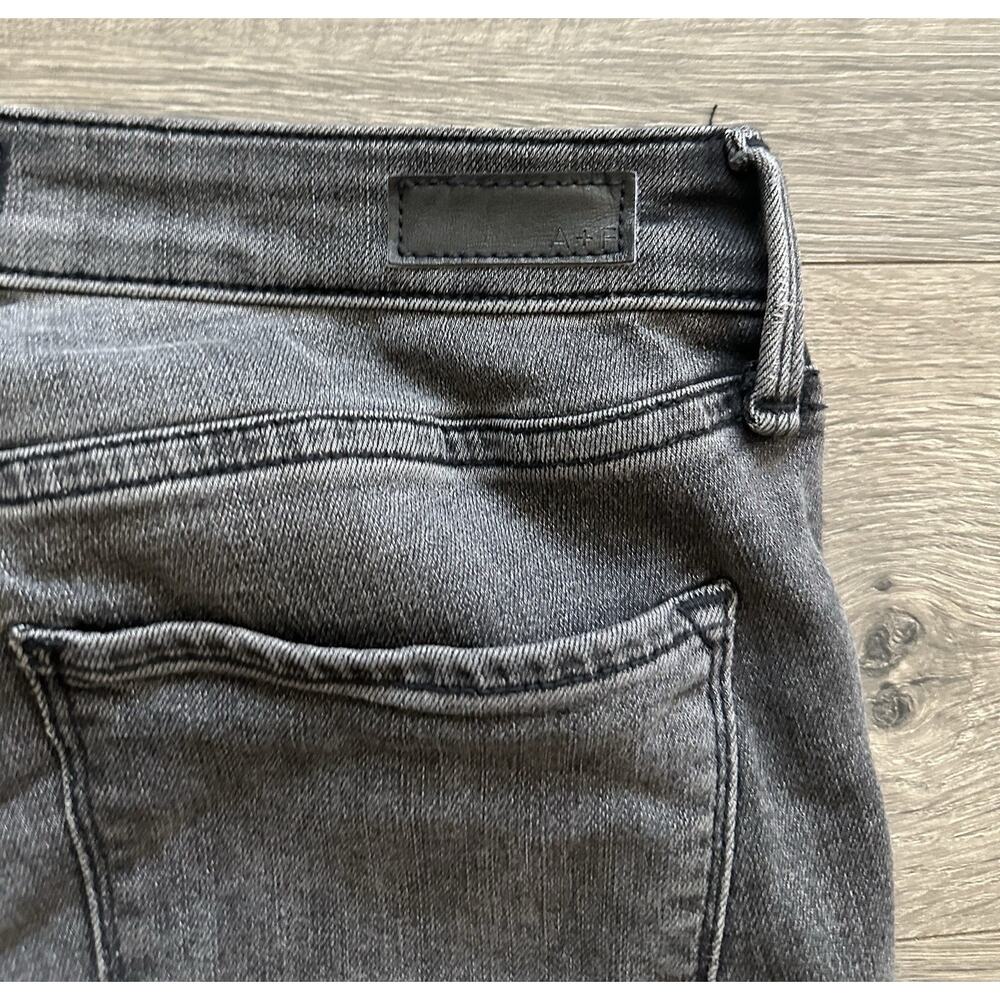 Abercrombie & Fitch Charcoal Harper Super Skinny Jeans Size 26 - Picture 5 of 5
